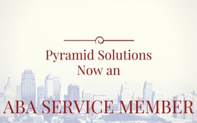 Pyramid Solutions Now an ABA Service Member