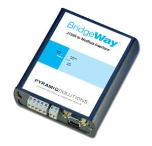  J1939 to Modbus Gateway