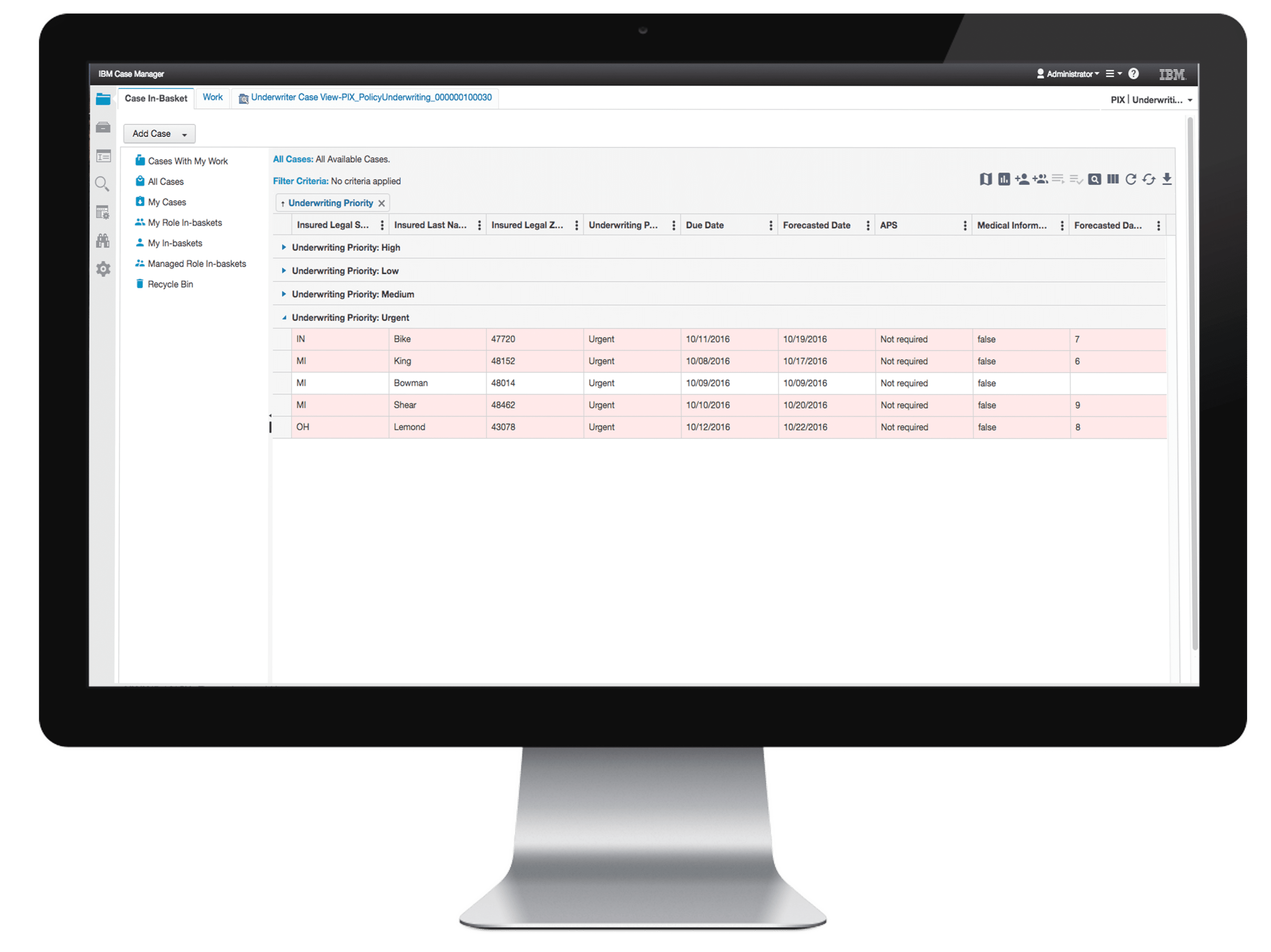 ECM for P&C insurance