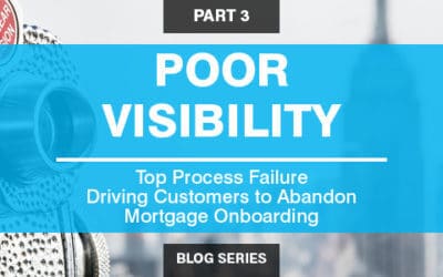 Poor Visibility in The Mortgage Process Driving Customers to Abandon Onboarding