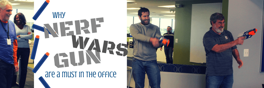 Why Nerf Gun Wars Are a Must in the Office