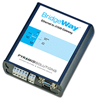 BridgeWay Ethernet to DeviceNet Gateway