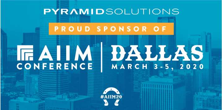 Pyramid Solutions Sponsors Annual AIIM Conference